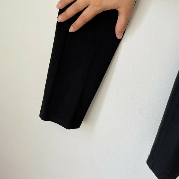 Eileen Fisher Black Skinny Pants Size 0 MSRP $258 EUC Stretchy Soft Minimalist - Picture 4 of 11